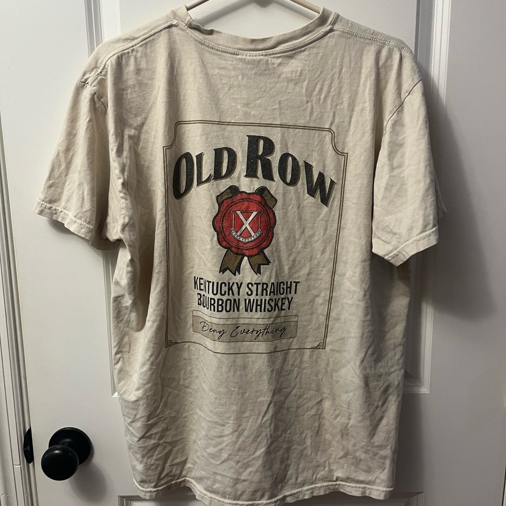 OLD ROW Beige Graphic T-Shirt